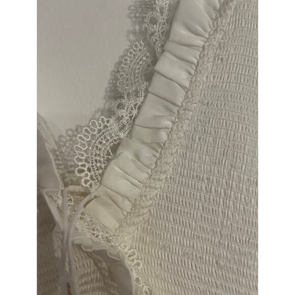 NEW - V. Chapman White Narcisse Dress, Size 12, RET: $375 - Picture 6 of 8